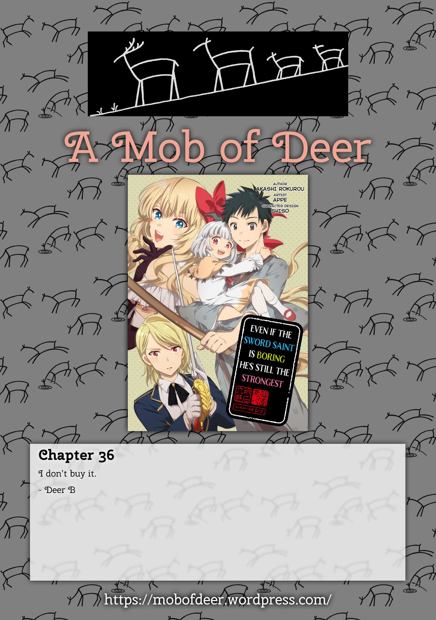 Jimi na Kensei wa Sore Demo Saikyou desu Chapter 36 — Page 1