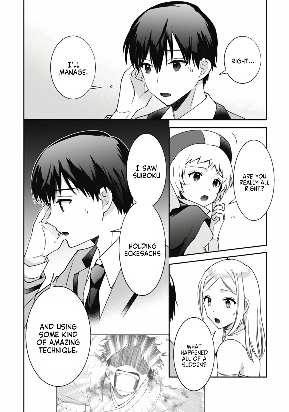 Jimi na Kensei wa Sore Demo Saikyou desu Chapter 50 — Page 3