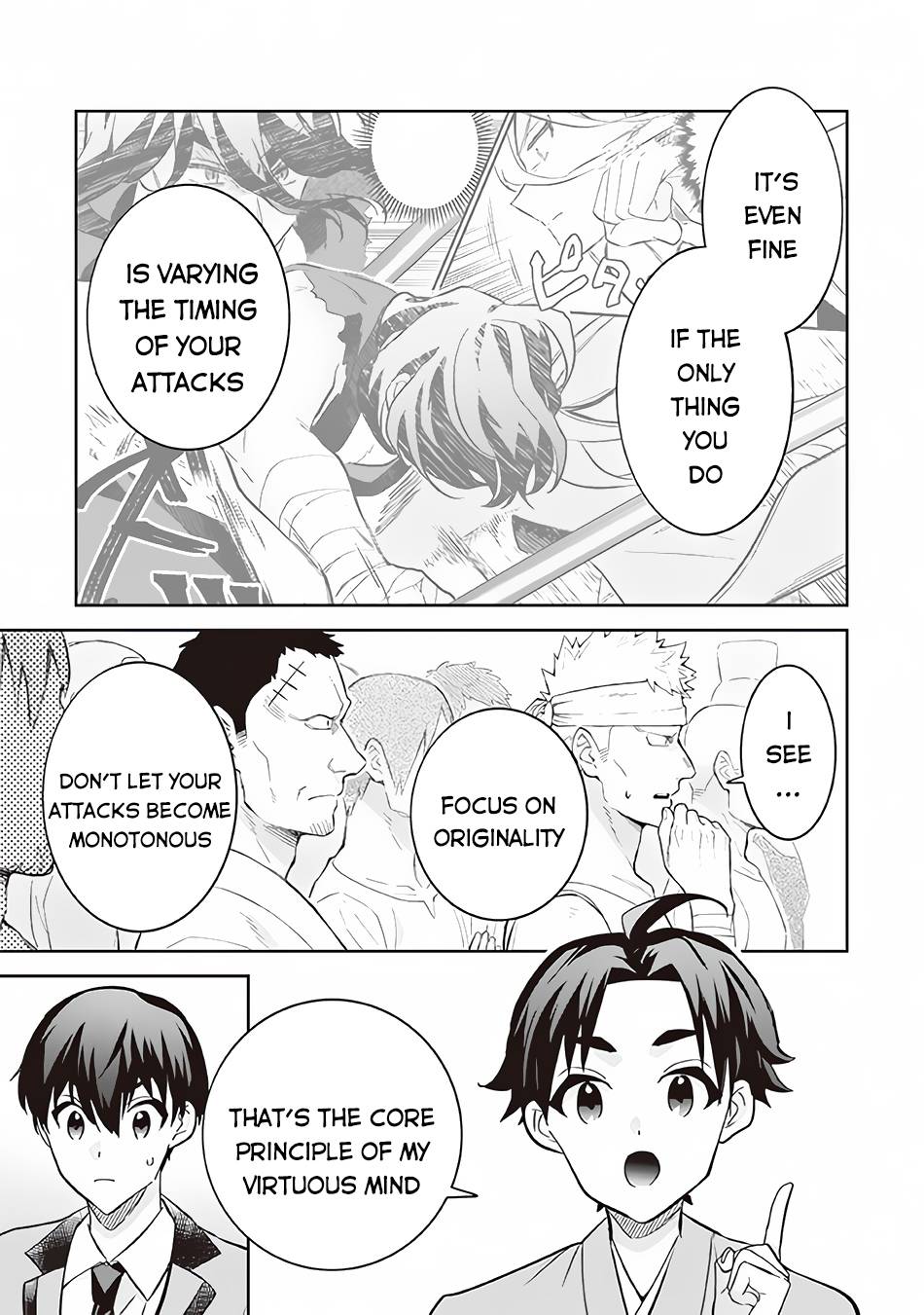 Jimi na Kensei wa Sore Demo Saikyou desu Chapter 68 — Page 10