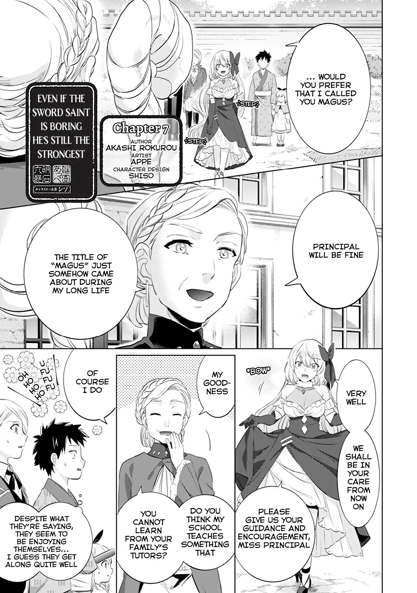 Jimi na Kensei wa Sore Demo Saikyou desu Chapter 7 — Page 2