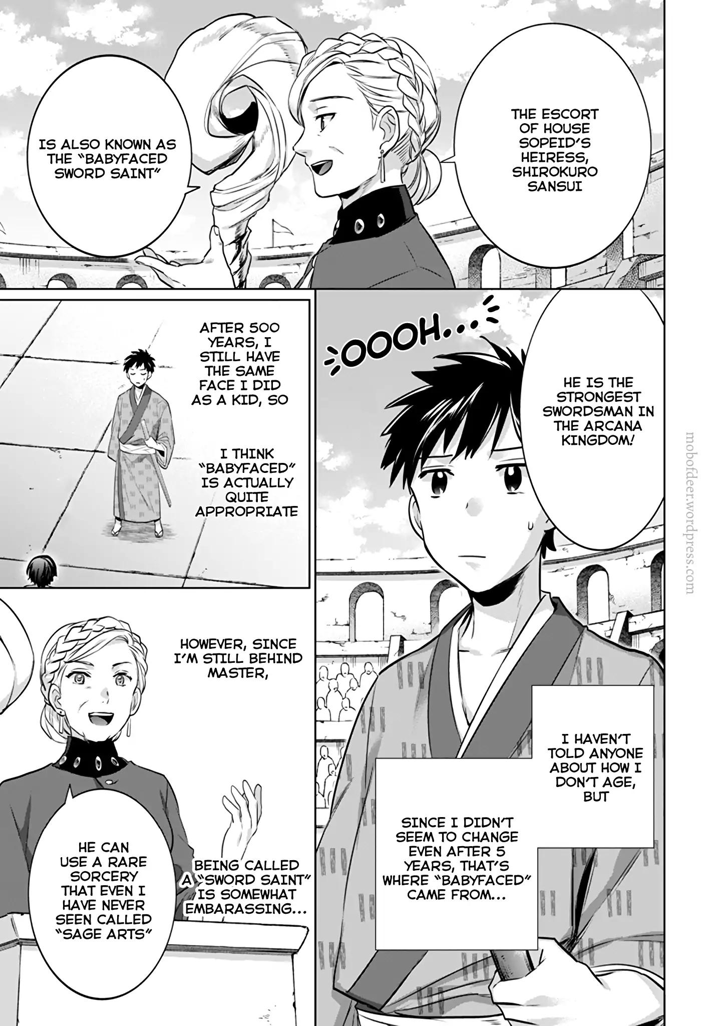 Jimi na Kensei wa Sore Demo Saikyou desu Chapter 8 — Page 4