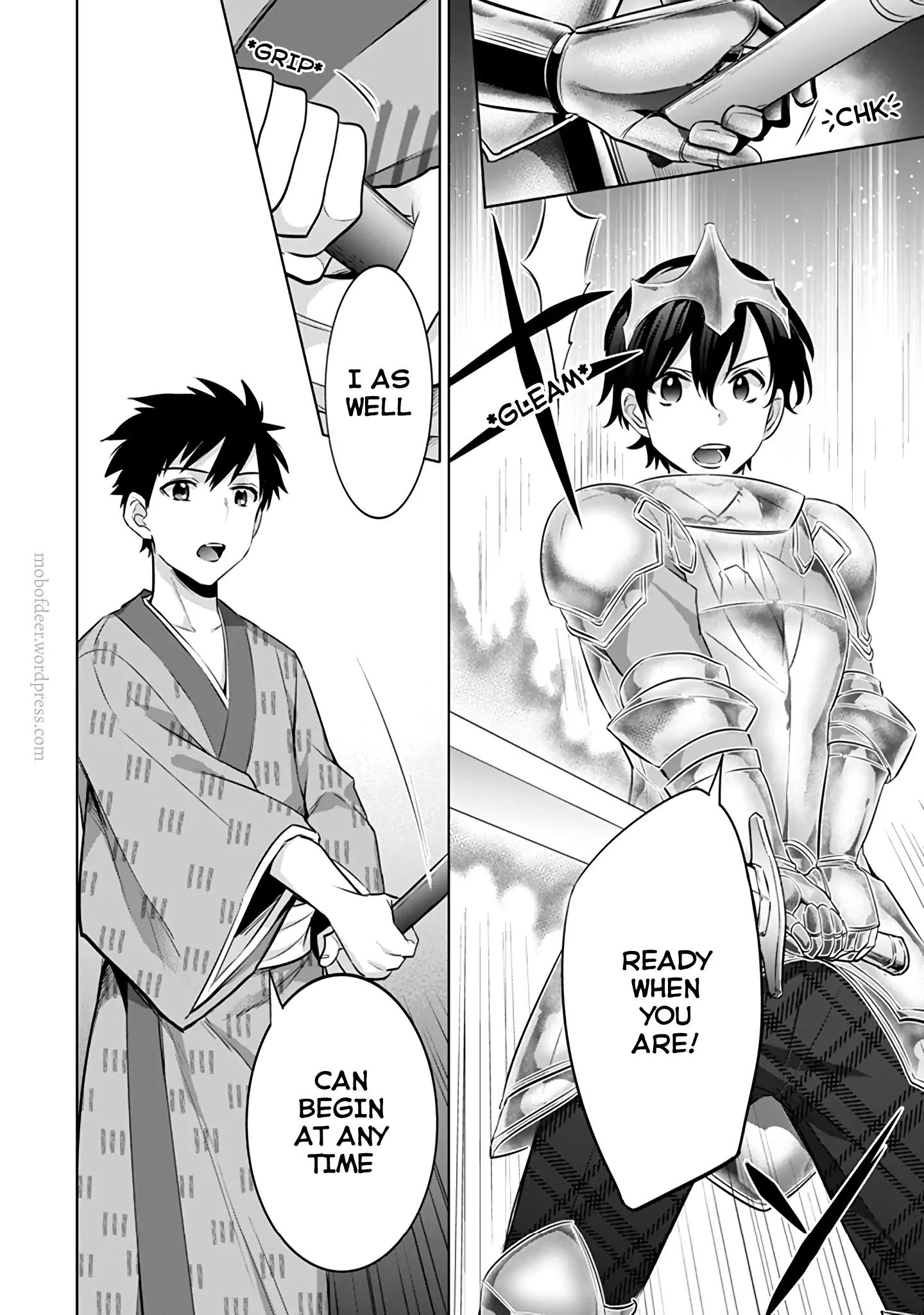 Jimi na Kensei wa Sore Demo Saikyou desu Chapter 8 — Page 7