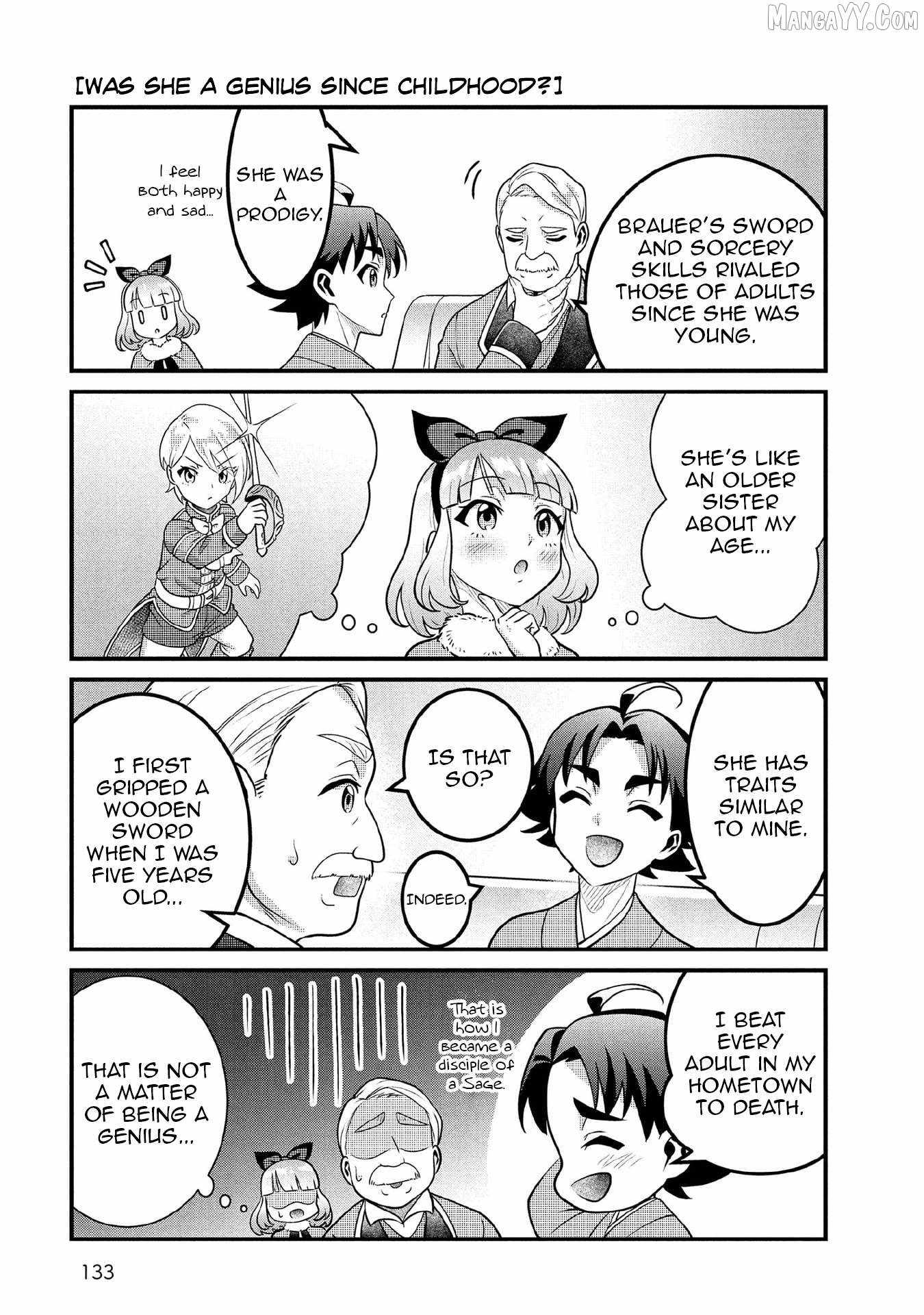 Jimi na Kensei wa Sore Demo Saikyou desu Chapter 91.5 — Page 3