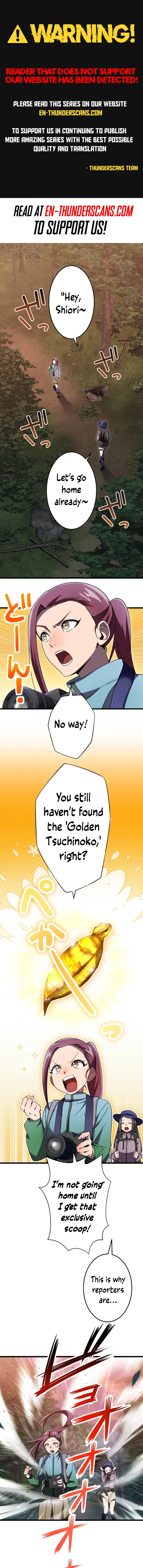 Kaettekita Tensai Kensei ~Maryoku Zero no Ochikoborenanoni Jitsuwa Saikyou~ Chapter 16 — Page 1