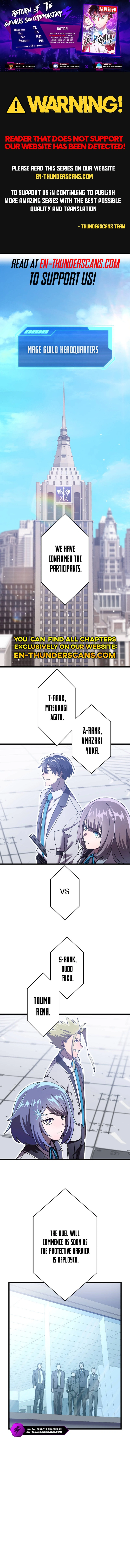 Kaettekita Tensai Kensei ~Maryoku Zero no Ochikoborenanoni Jitsuwa Saikyou~ Chapter 8 — Page 1