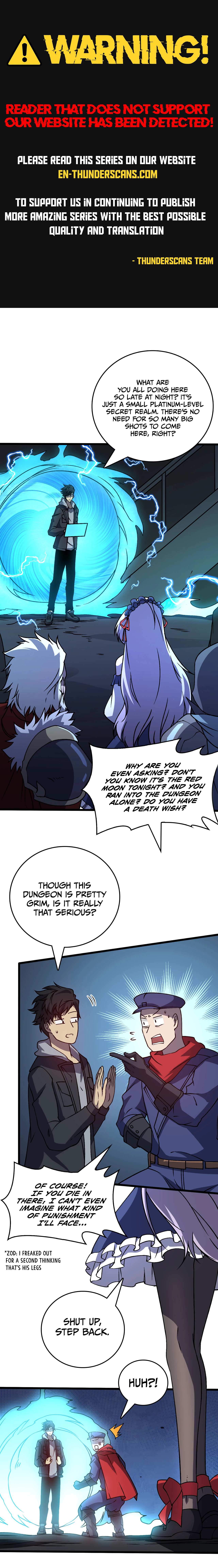Kaiju Jianren Heilong boss, Wo Wudile Chapter 22 — Page 1