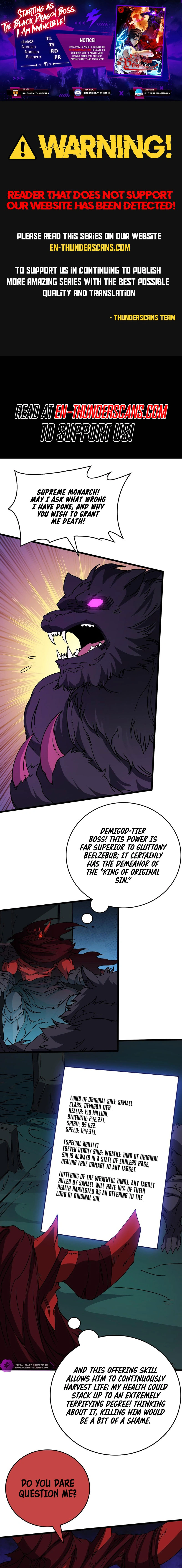 Kaiju Jianren Heilong boss, Wo Wudile Chapter 41 — Page 1