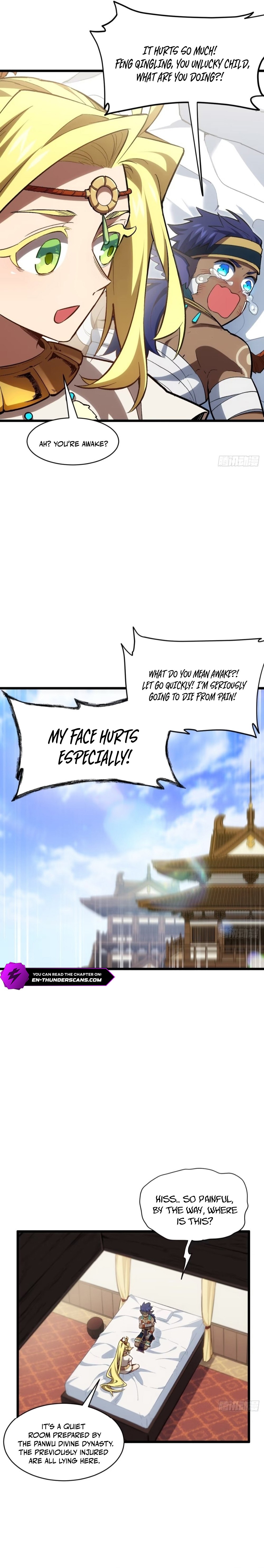 Kaiju Qiandao Huanggu Sheng Ti Chapter 100 — Page 3
