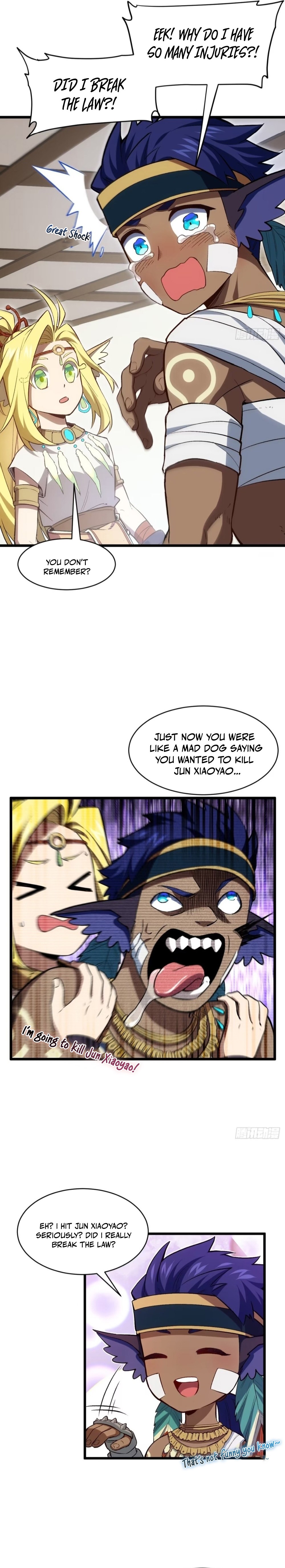 Kaiju Qiandao Huanggu Sheng Ti Chapter 100 — Page 4