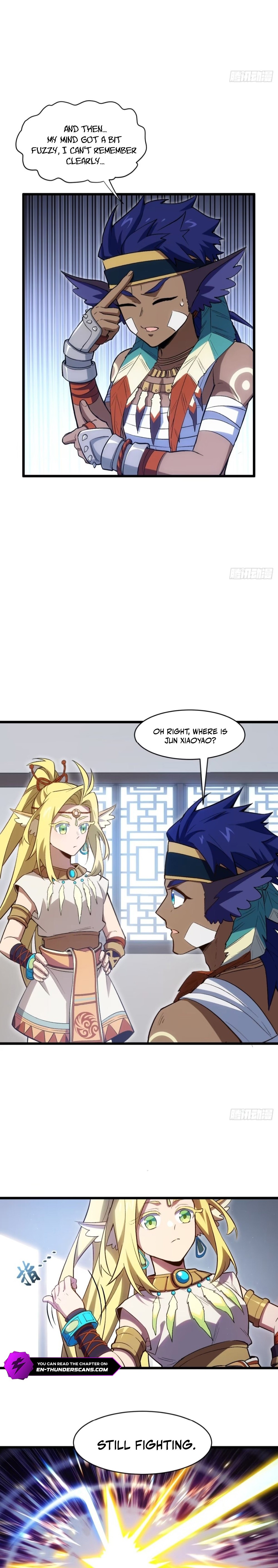 Kaiju Qiandao Huanggu Sheng Ti Chapter 100 — Page 10