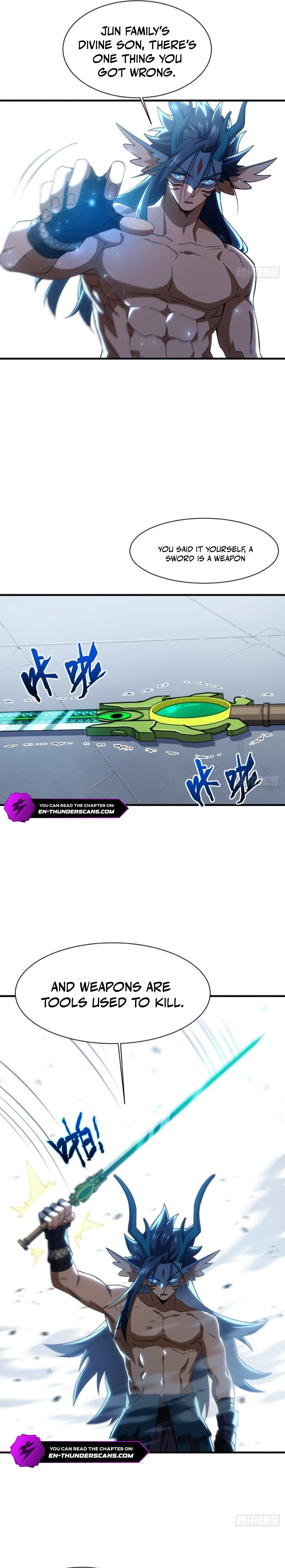Kaiju Qiandao Huanggu Sheng Ti Chapter 100 — Page 22