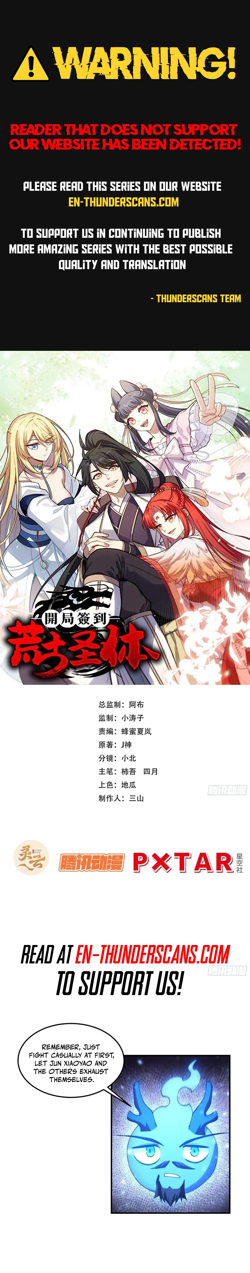 Kaiju Qiandao Huanggu Sheng Ti Chapter 101 — Page 1