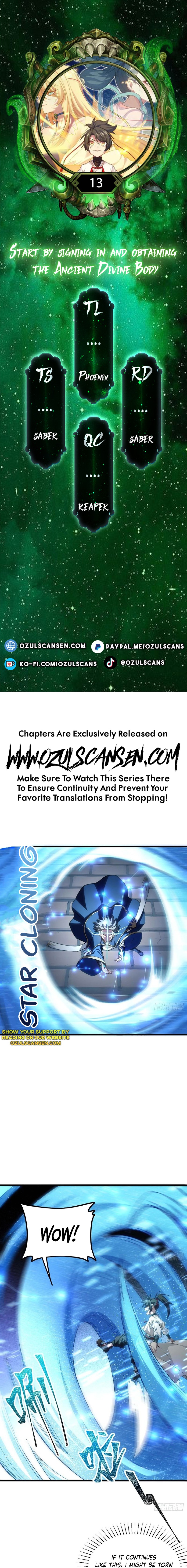 Kaiju Qiandao Huanggu Sheng Ti Chapter 13 — Page 1