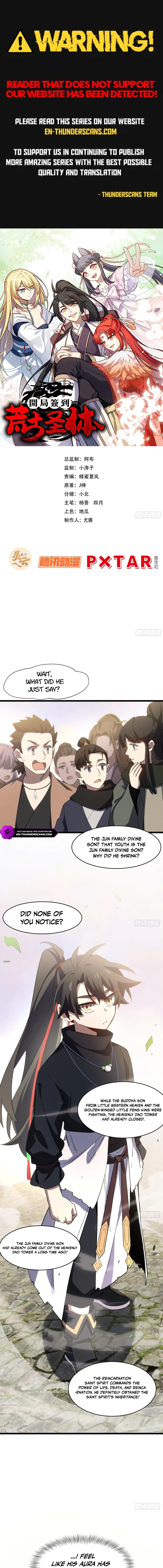 Kaiju Qiandao Huanggu Sheng Ti Chapter 143 — Page 1
