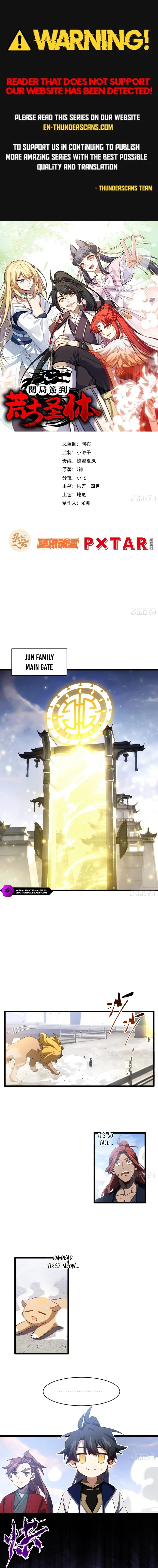 Kaiju Qiandao Huanggu Sheng Ti Chapter 144 — Page 1