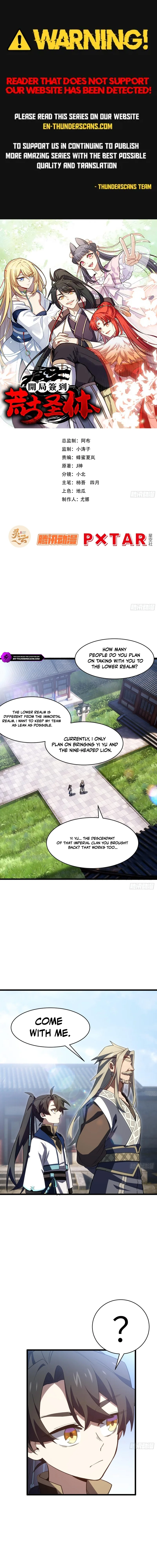 Kaiju Qiandao Huanggu Sheng Ti Chapter 147 — Page 1