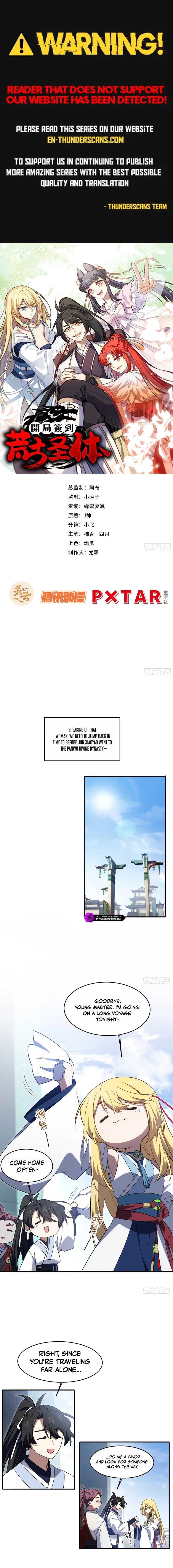 Kaiju Qiandao Huanggu Sheng Ti Chapter 149 — Page 1