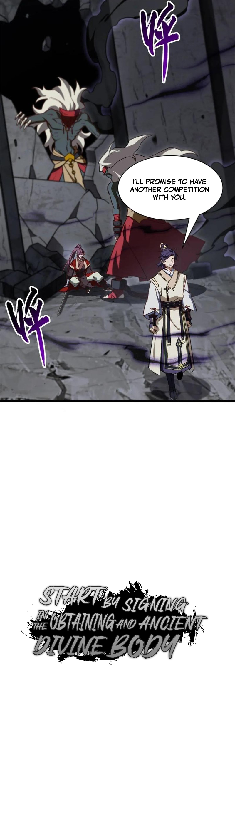 Kaiju Qiandao Huanggu Sheng Ti Chapter 55 — Page 8