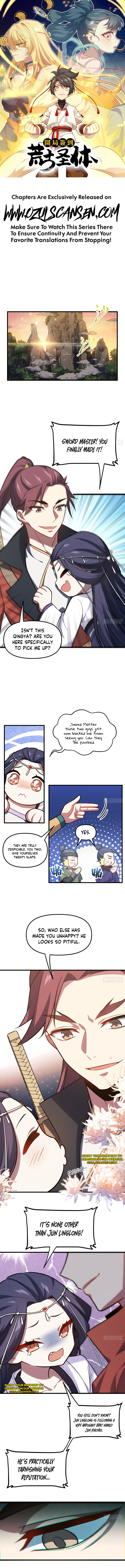 Kaiju Qiandao Huanggu Sheng Ti Chapter 6 — Page 2