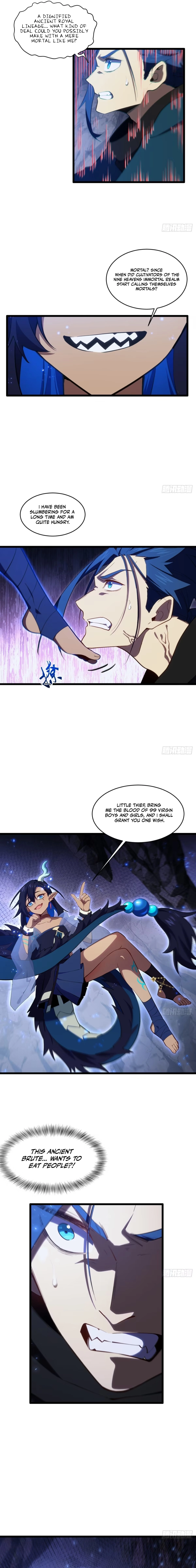 Kaiju Qiandao Huanggu Sheng Ti Chapter 80 — Page 7