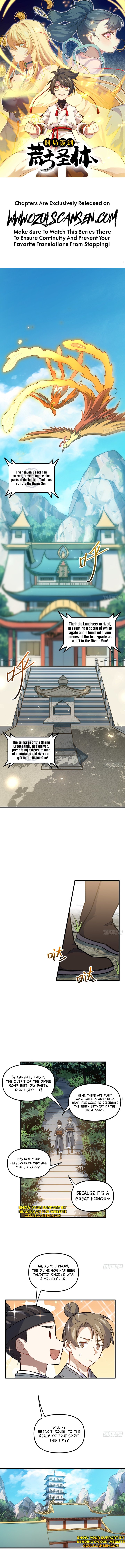 Kaiju Qiandao Huanggu Sheng Ti Chapter 9 — Page 2