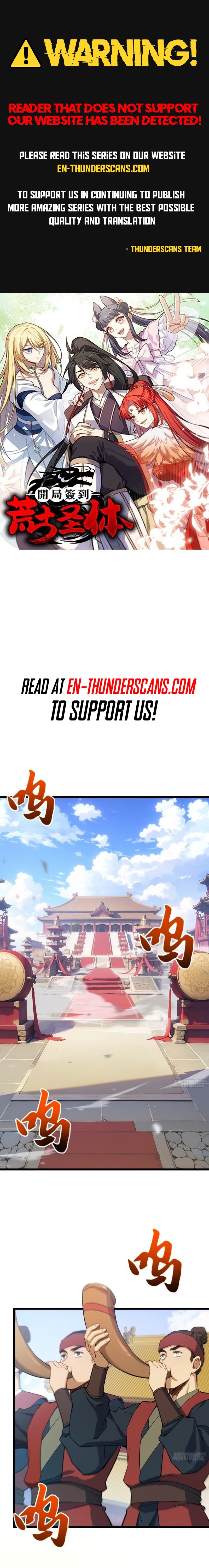 Kaiju Qiandao Huanggu Sheng Ti Chapter 90 — Page 1