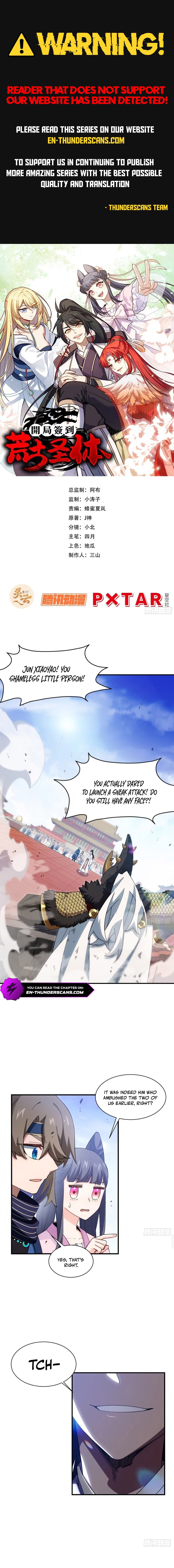 Kaiju Qiandao Huanggu Sheng Ti Chapter 93 — Page 1