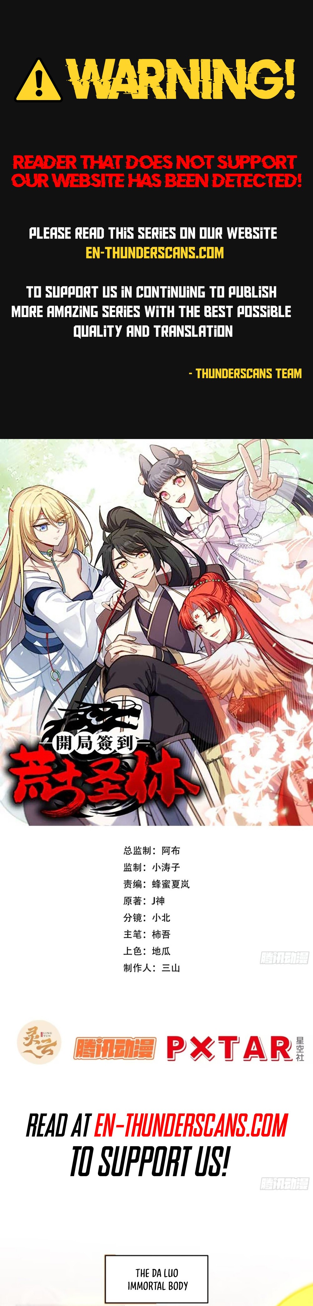 Kaiju Qiandao Huanggu Sheng Ti Chapter 97 — Page 1