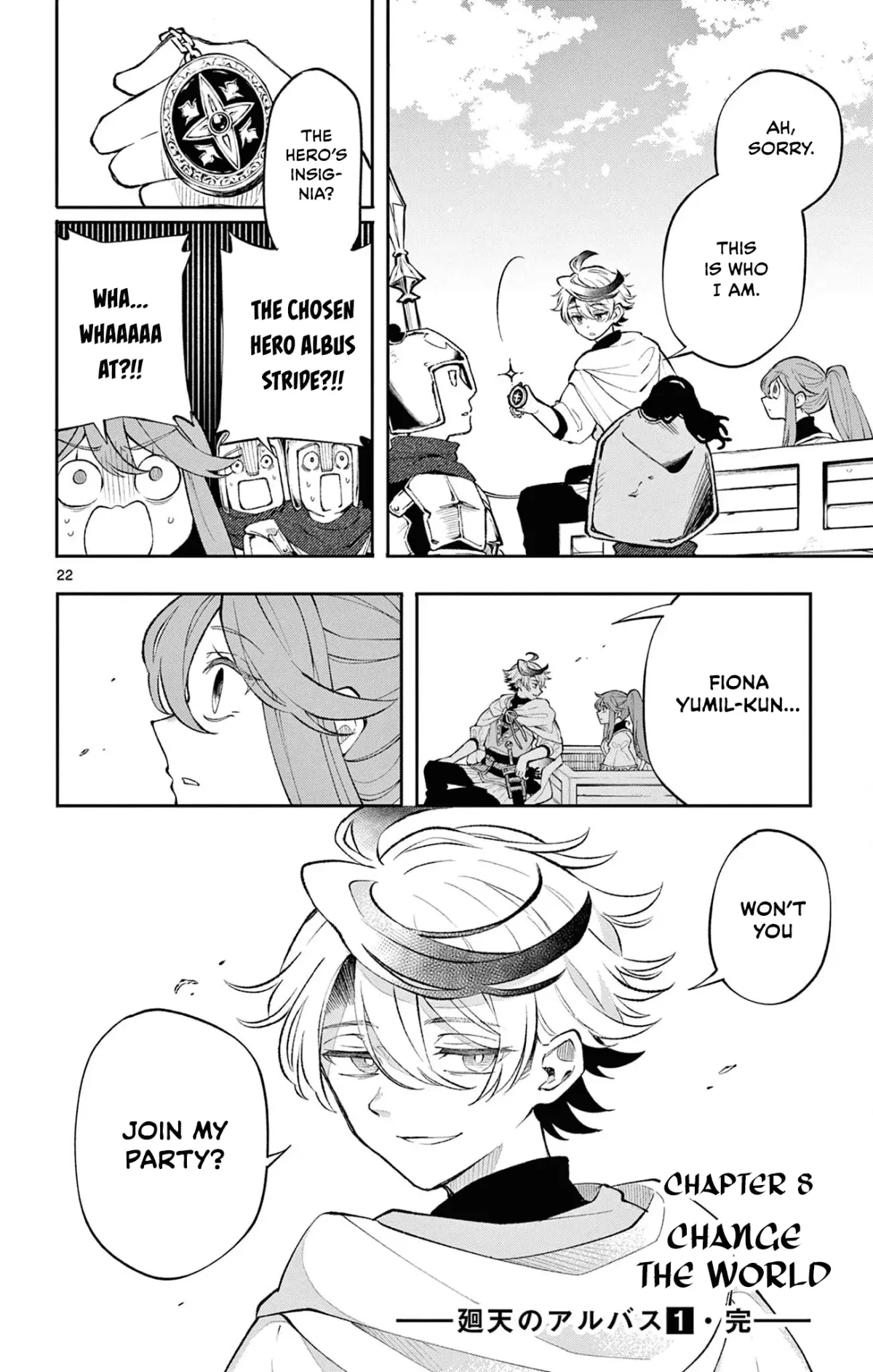 Kaiten no Albus Chapter 8 — Page 21