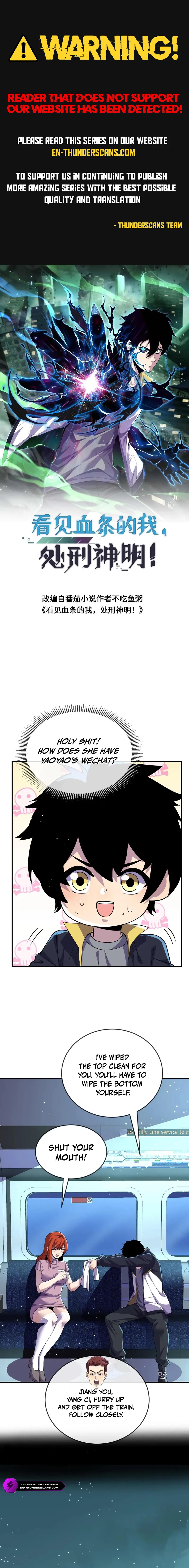 Kan Jian Xie Tiao De Wo, Chuxing Shenming! Chapter 144 — Page 1