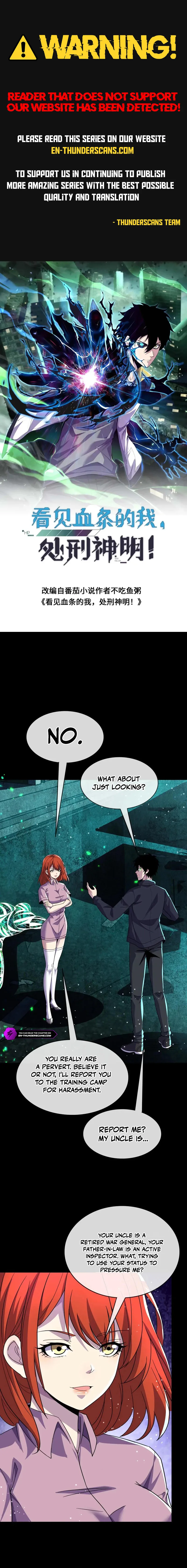 Kan Jian Xie Tiao De Wo, Chuxing Shenming! Chapter 145 — Page 1
