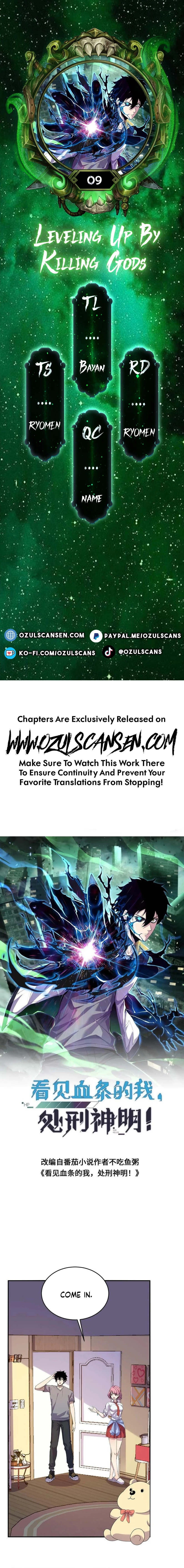 Kan Jian Xie Tiao De Wo, Chuxing Shenming! Chapter 9 — Page 1