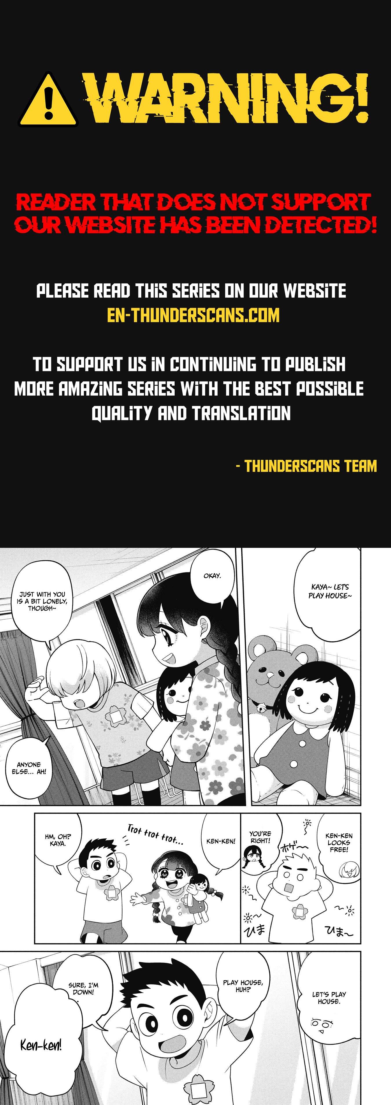 Kaya-chan wa Kowakunai Chapter 52 — Page 1