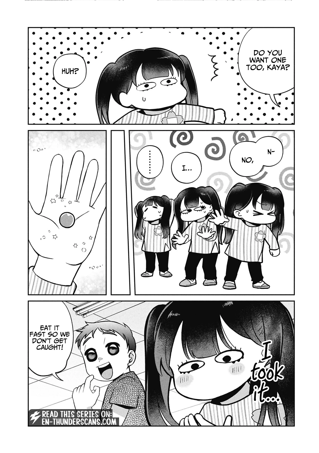 Kaya-chan wa Kowakunai Chapter 53 — Page 12