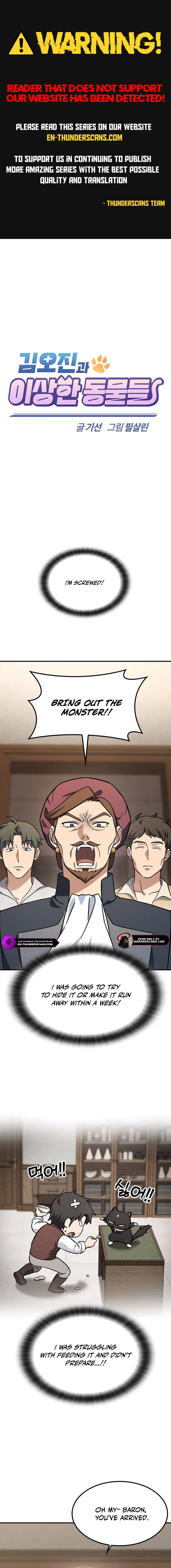 Kim Oh-jin and The Strange Beasts Chapter 11 — Page 1