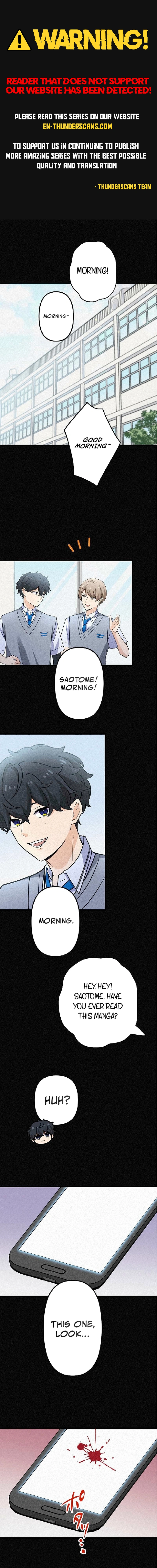 Kimi wa Egao no Satsujinki Chapter 18 — Page 1