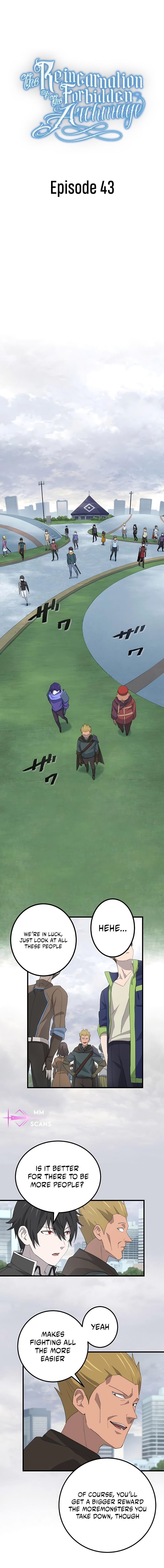 Kinki no Tensei Daimadoushi ~Munou kara Level Up de Saikyou ni~ Chapter 43 — Page 1