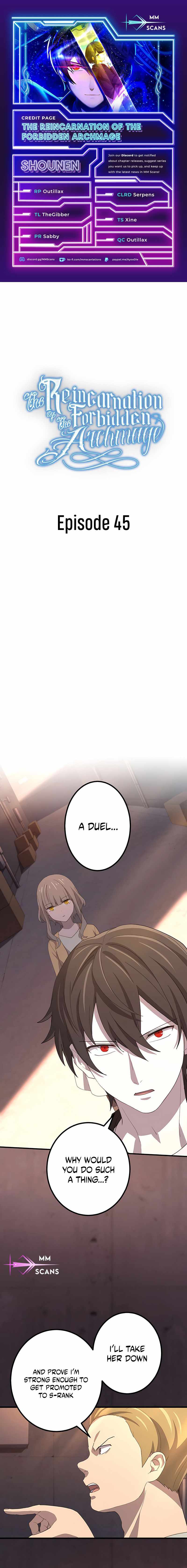 Kinki no Tensei Daimadoushi ~Munou kara Level Up de Saikyou ni~ Chapter 45 — Page 1
