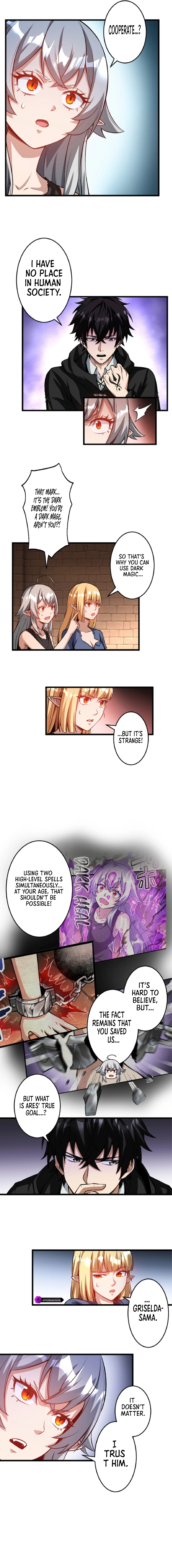 Kiraware <Kokuma Jutsushi> no Yarinaoshi ~Yuusha ni Uragirare, Ryou Omoidatta Seijo to Inochi o Ubawareta Ore, Kako ni Modotte Subete o Torimodosu~ Chapter 5 — Page 8