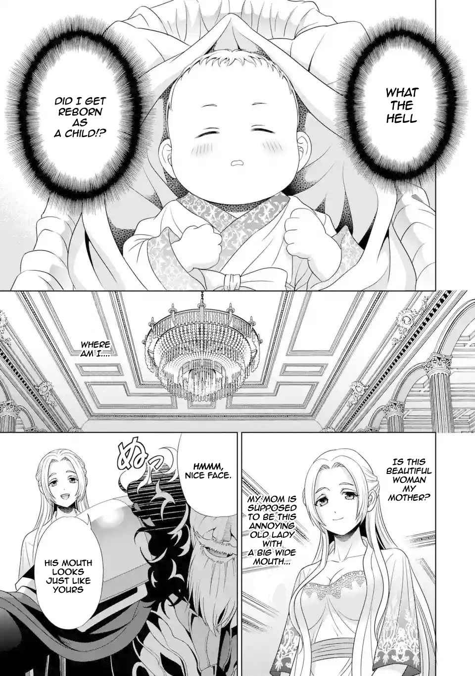 Kizoku Tensei: Megumareta Umare kara Saikyou no Chikara o Eru Chapter 1.1 — Page 4