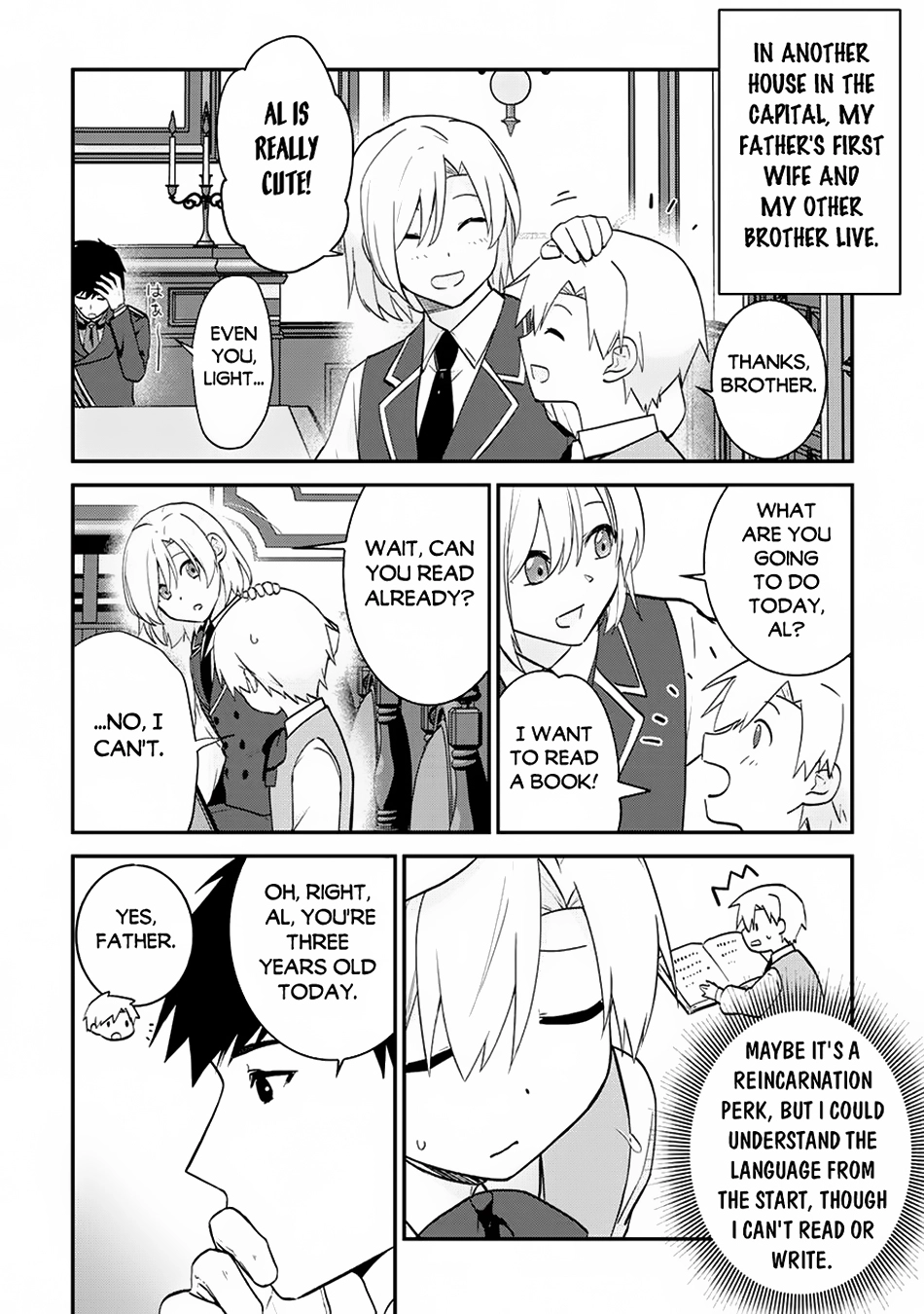 Kizokuka Sannan no Nariagari Life - Umarete Sugu ni Jingai Nintei Sareta Shounen wa Isekai wo Mankitsu Suru Chapter 1 — Page 18