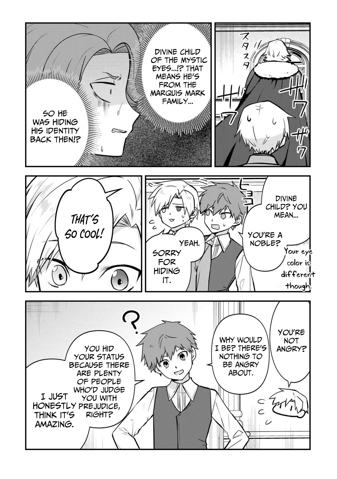 Kizokuka Sannan no Nariagari Life - Umarete Sugu ni Jingai Nintei Sareta Shounen wa Isekai wo Mankitsu Suru Chapter 12 — Page 13