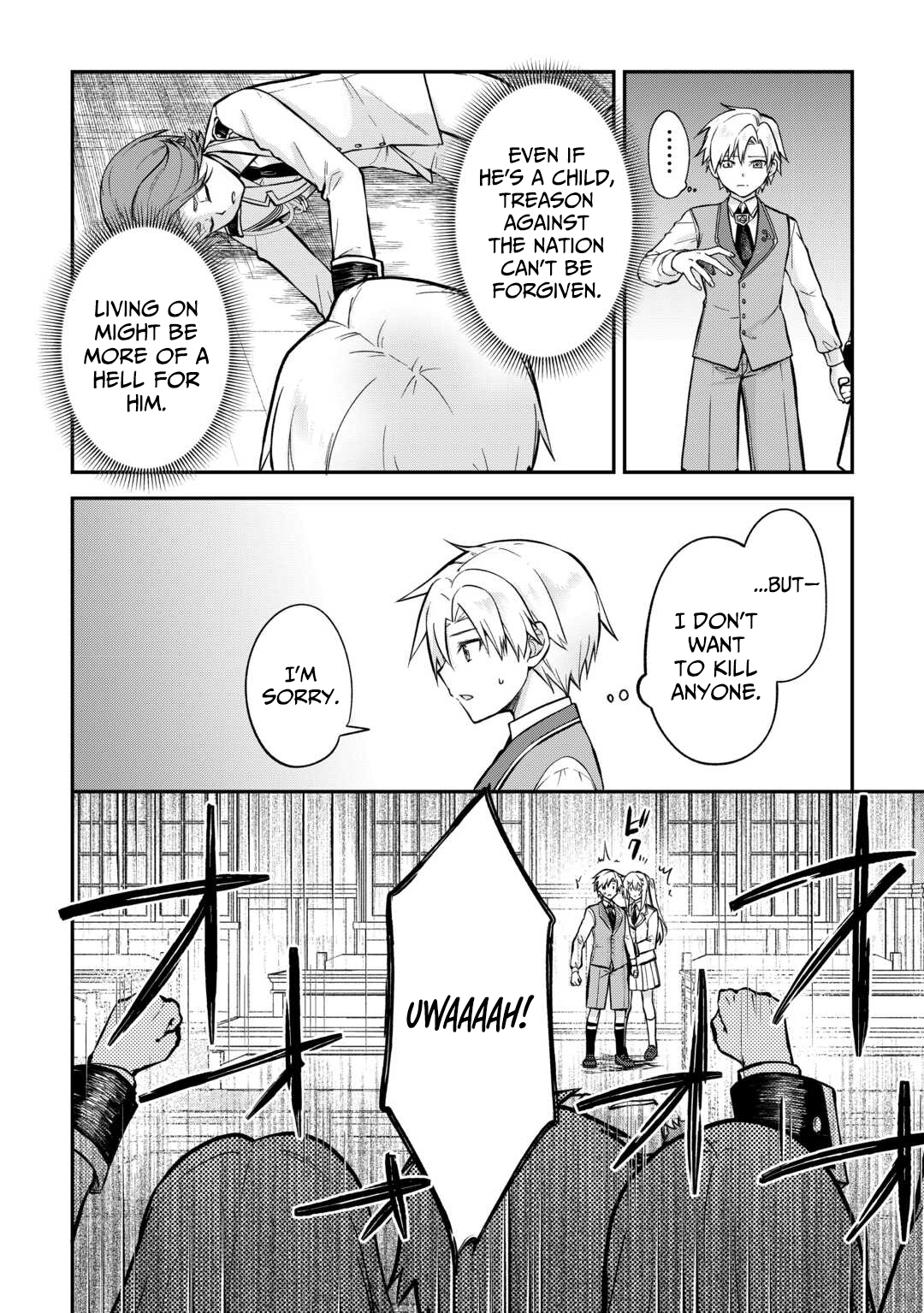 Kizokuka Sannan no Nariagari Life - Umarete Sugu ni Jingai Nintei Sareta Shounen wa Isekai wo Mankitsu Suru Chapter 16 — Page 7