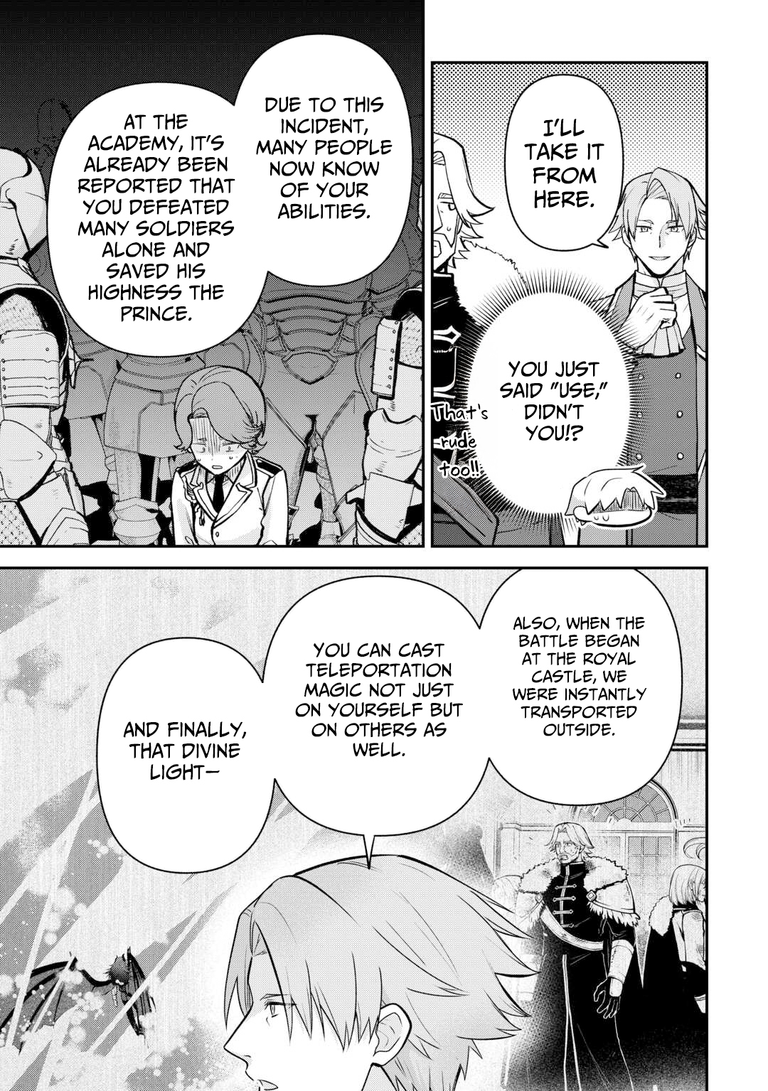 Kizokuka Sannan no Nariagari Life - Umarete Sugu ni Jingai Nintei Sareta Shounen wa Isekai wo Mankitsu Suru Chapter 21 — Page 12