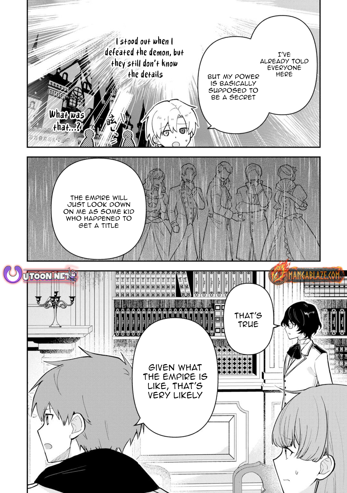 Kizokuka Sannan no Nariagari Life - Umarete Sugu ni Jingai Nintei Sareta Shounen wa Isekai wo Mankitsu Suru Chapter 24 — Page 23