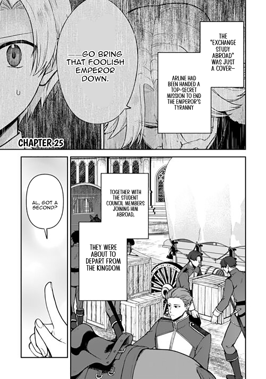 Kizokuka Sannan no Nariagari Life - Umarete Sugu ni Jingai Nintei Sareta Shounen wa Isekai wo Mankitsu Suru Chapter 25 — Page 2