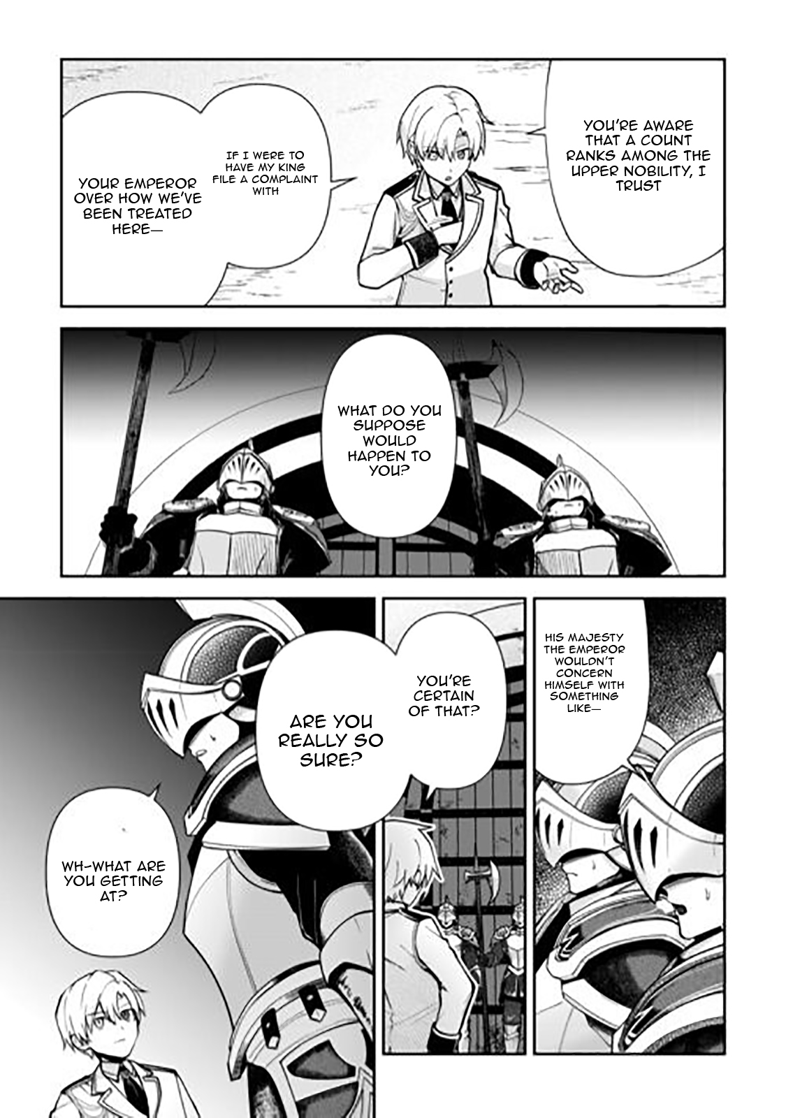 Kizokuka Sannan no Nariagari Life - Umarete Sugu ni Jingai Nintei Sareta Shounen wa Isekai wo Mankitsu Suru Chapter 27 — Page 8