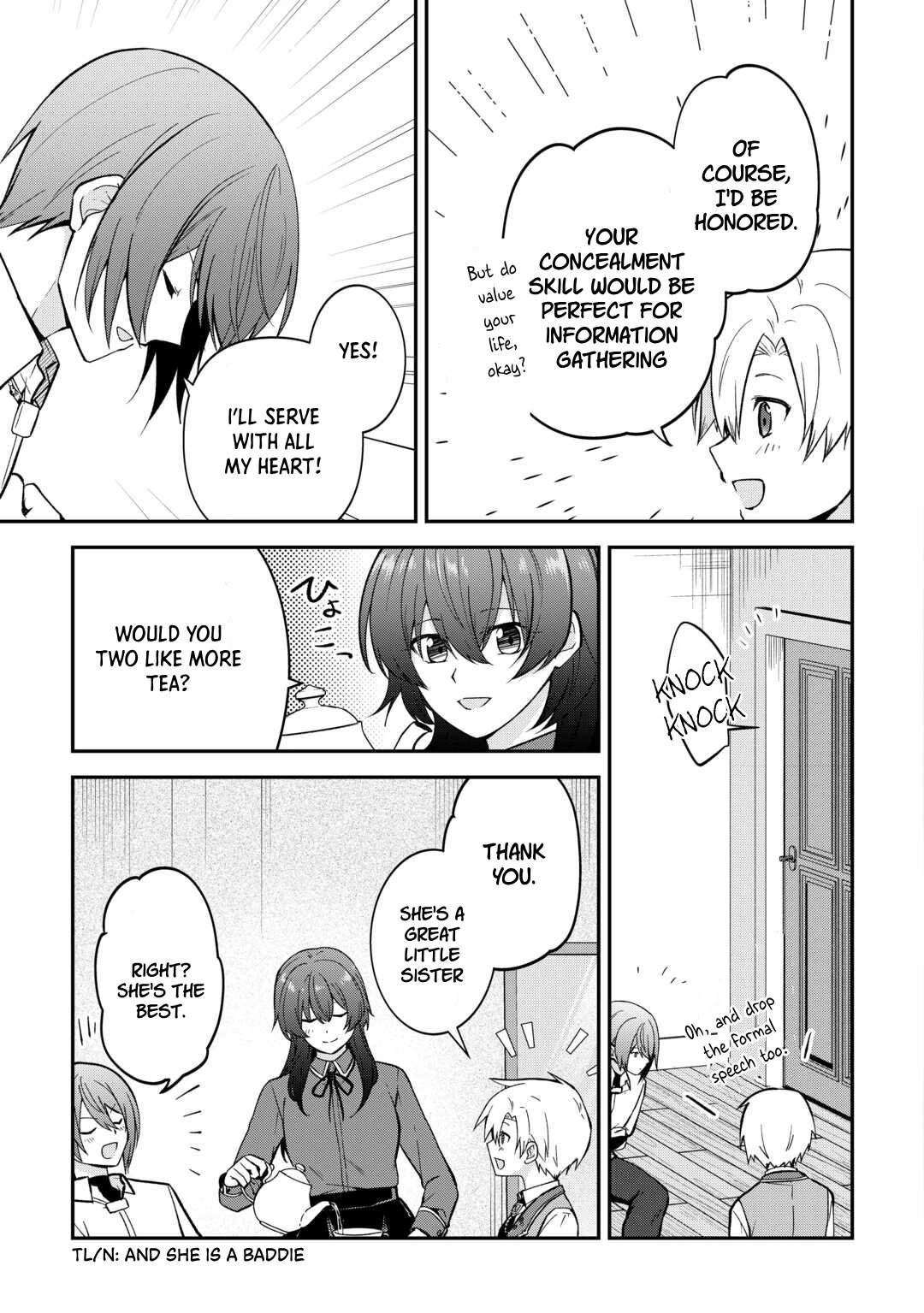Kizokuka Sannan no Nariagari Life - Umarete Sugu ni Jingai Nintei Sareta Shounen wa Isekai wo Mankitsu Suru Chapter 9 — Page 34