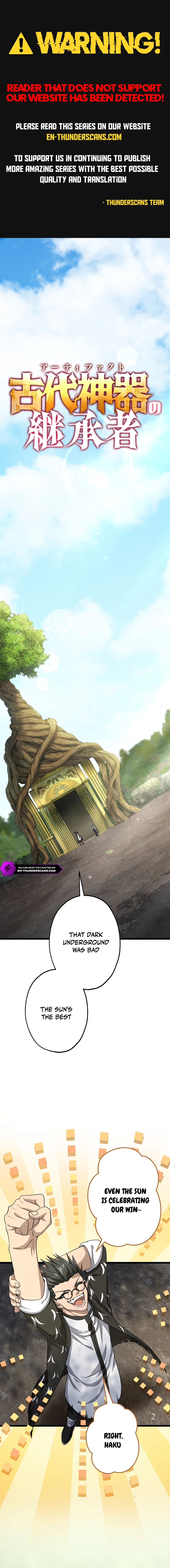 Kodai Jingi <Artifact> no Keishousha Chapter 25 — Page 1