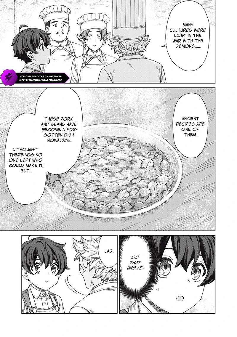 Koushaku-ke no Ryouriban-sama - 300-nen Ikiru Chiisa na Ryourijin Chapter 12 — Page 32